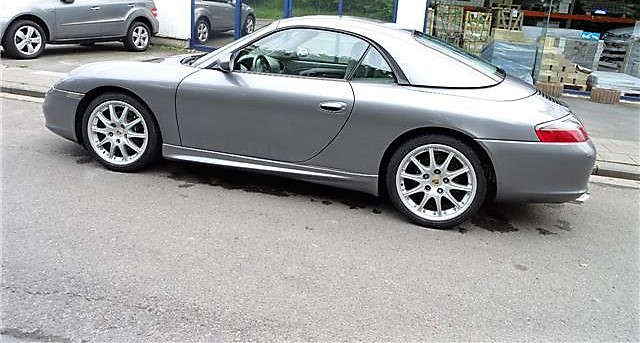 Left hand drive PORSCHE 911 996 3.6i Tiptronic Carrera Cabrio